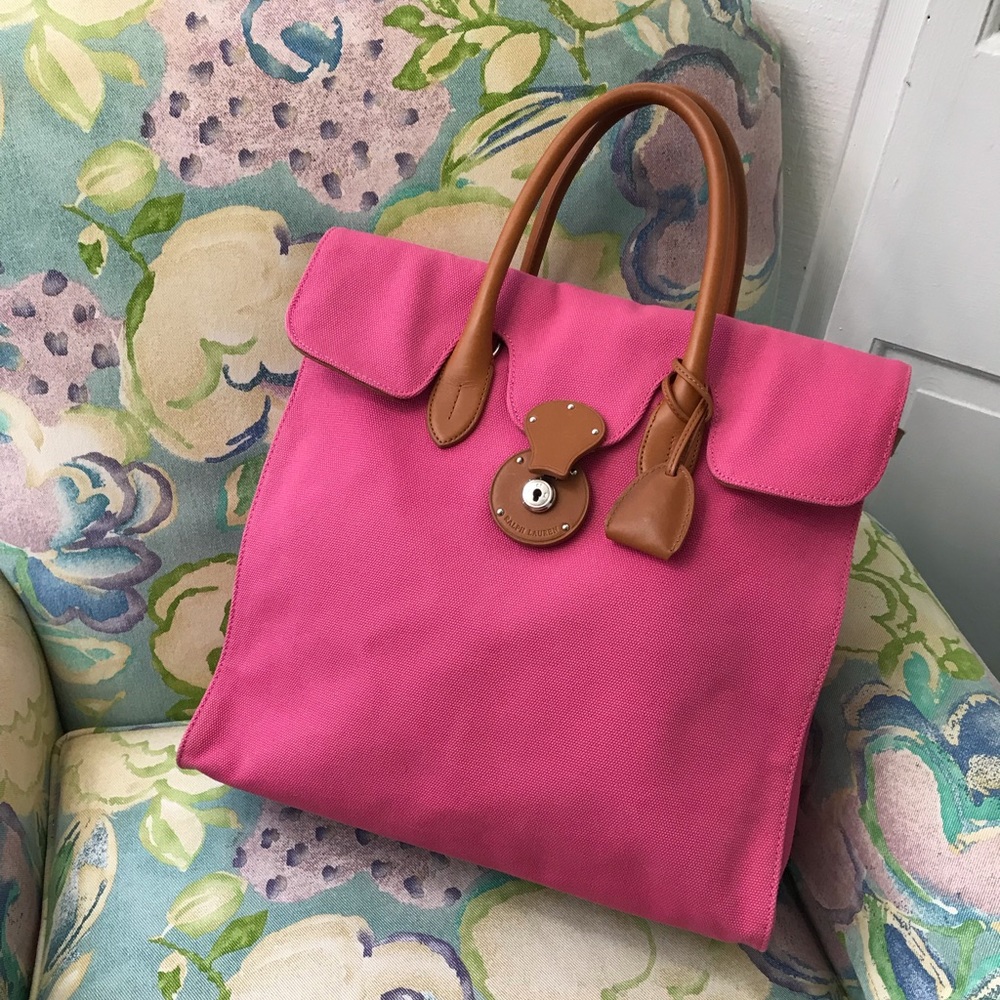 Ralph Lauren Canvas Ricky Bag